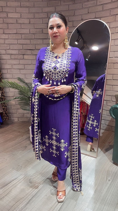 Nazar 🧿 purple Digital suit