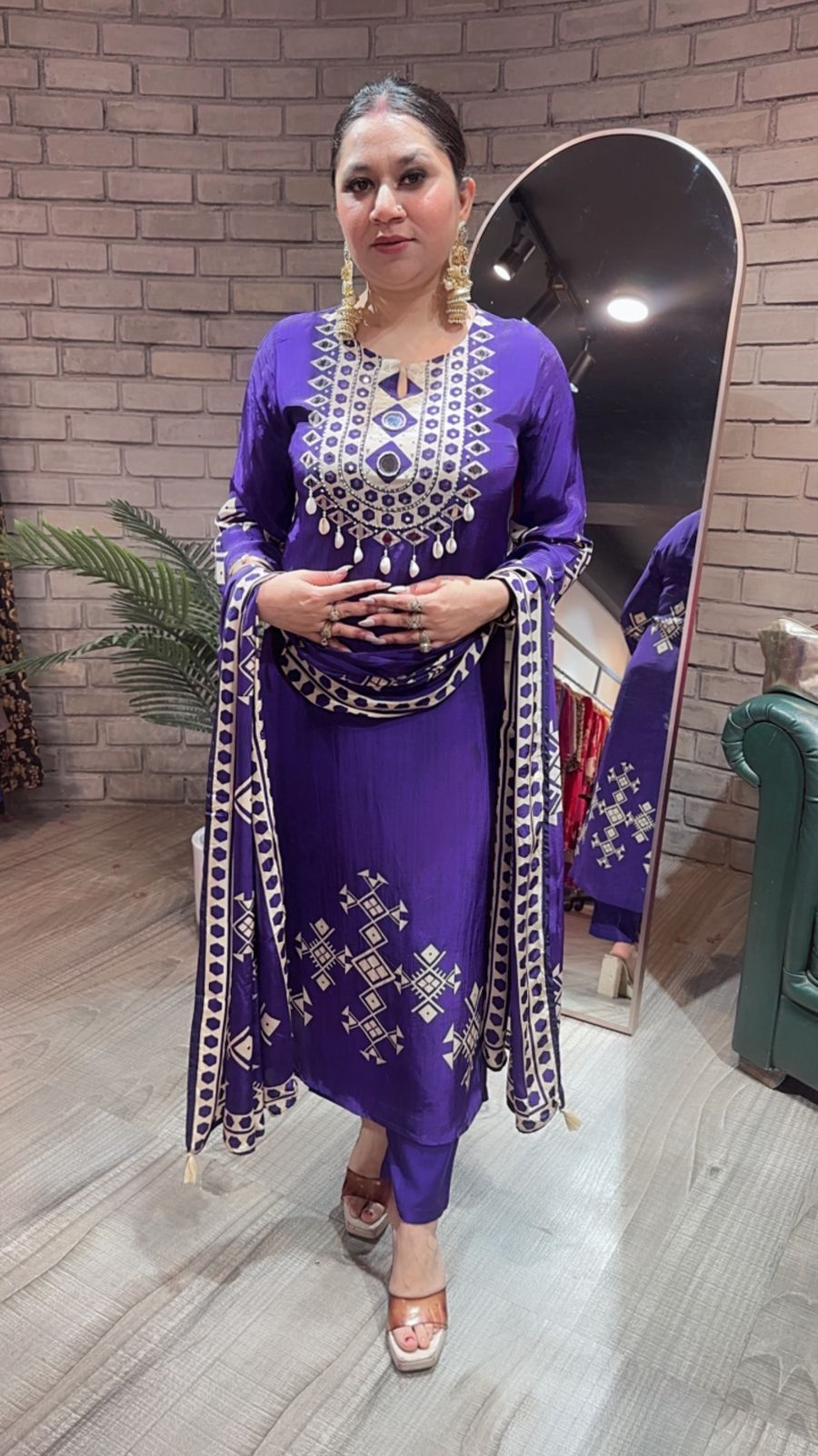 Nazar 🧿 purple Digital suit