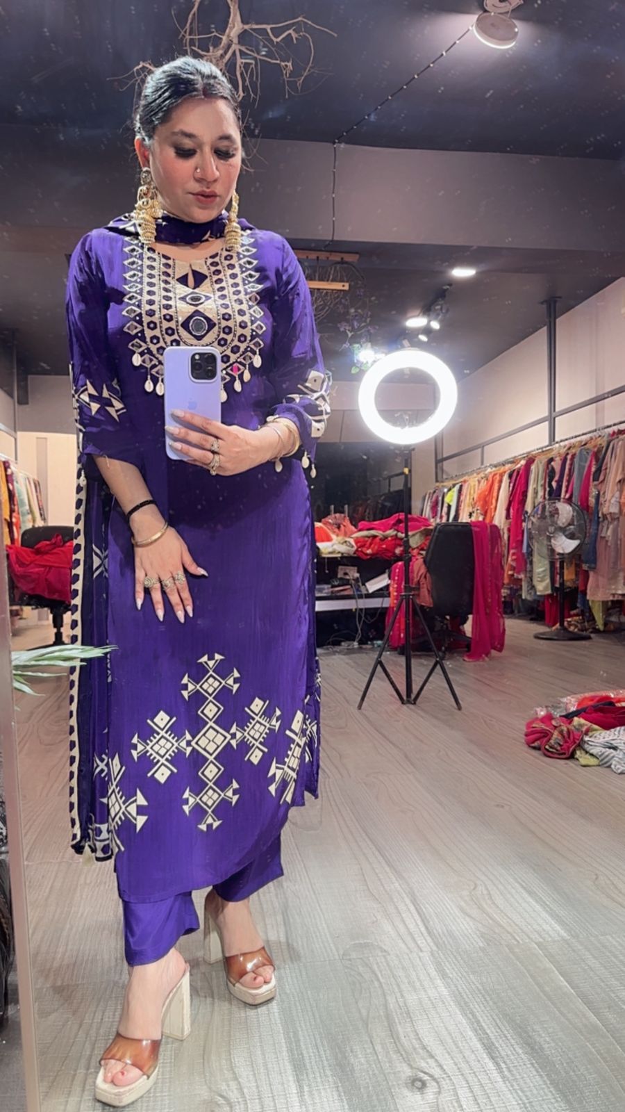 Nazar 🧿 purple Digital suit