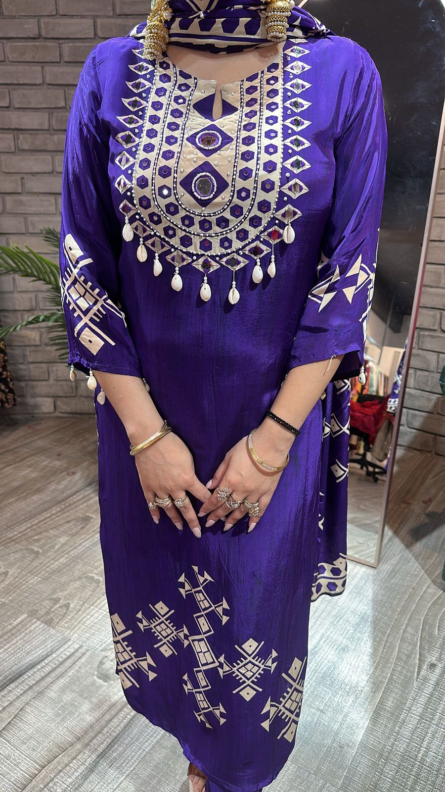 Nazar 🧿 purple Digital suit