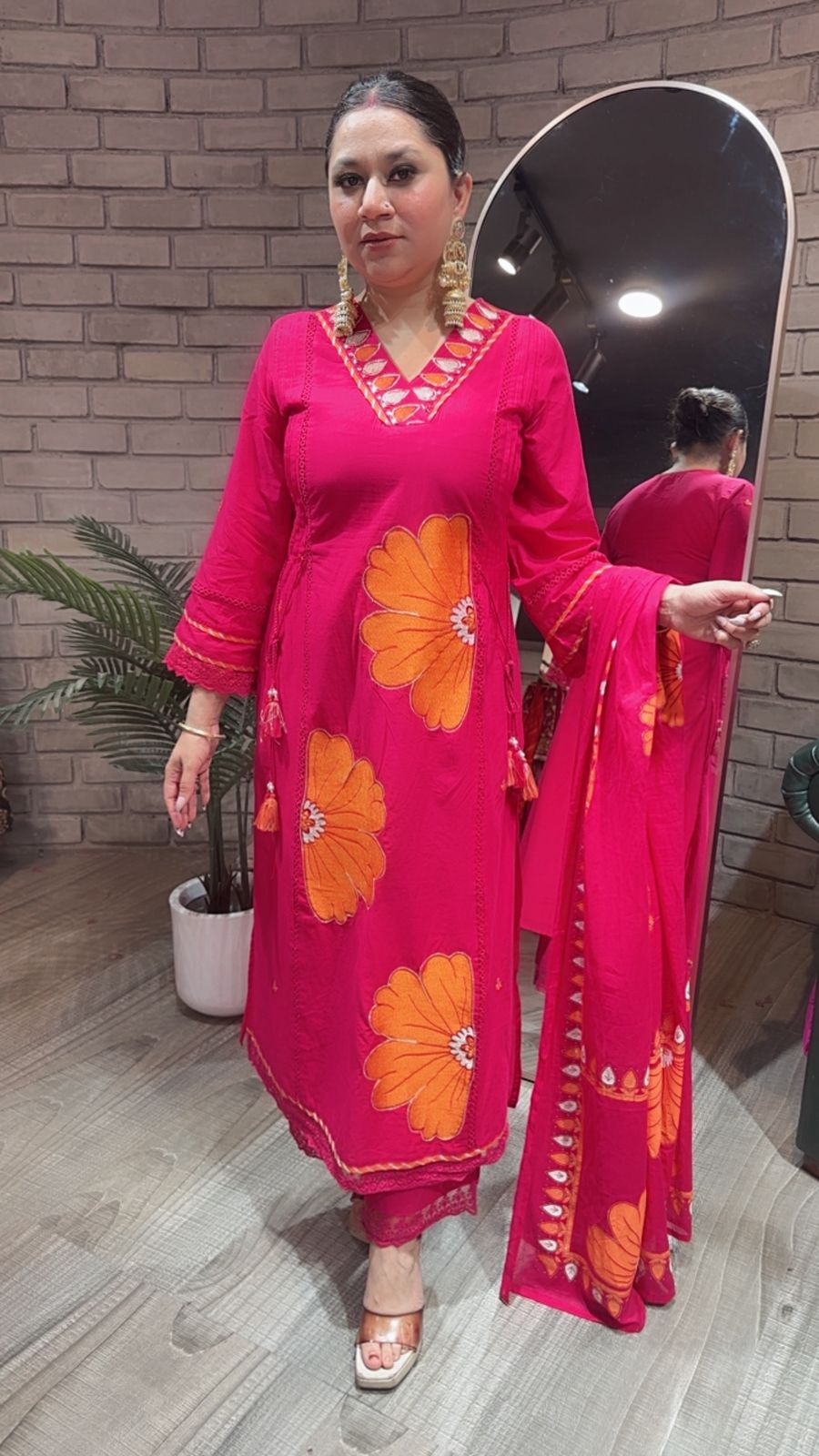 Rasgulla Cotton suit