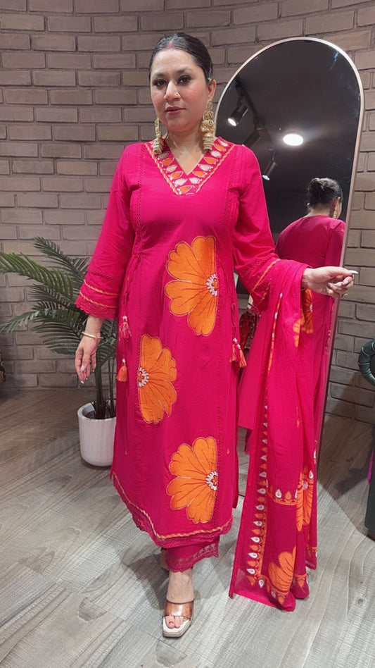 Rasgulla Cotton suit
