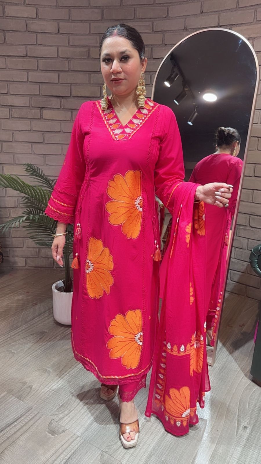 Rasgulla Cotton suit