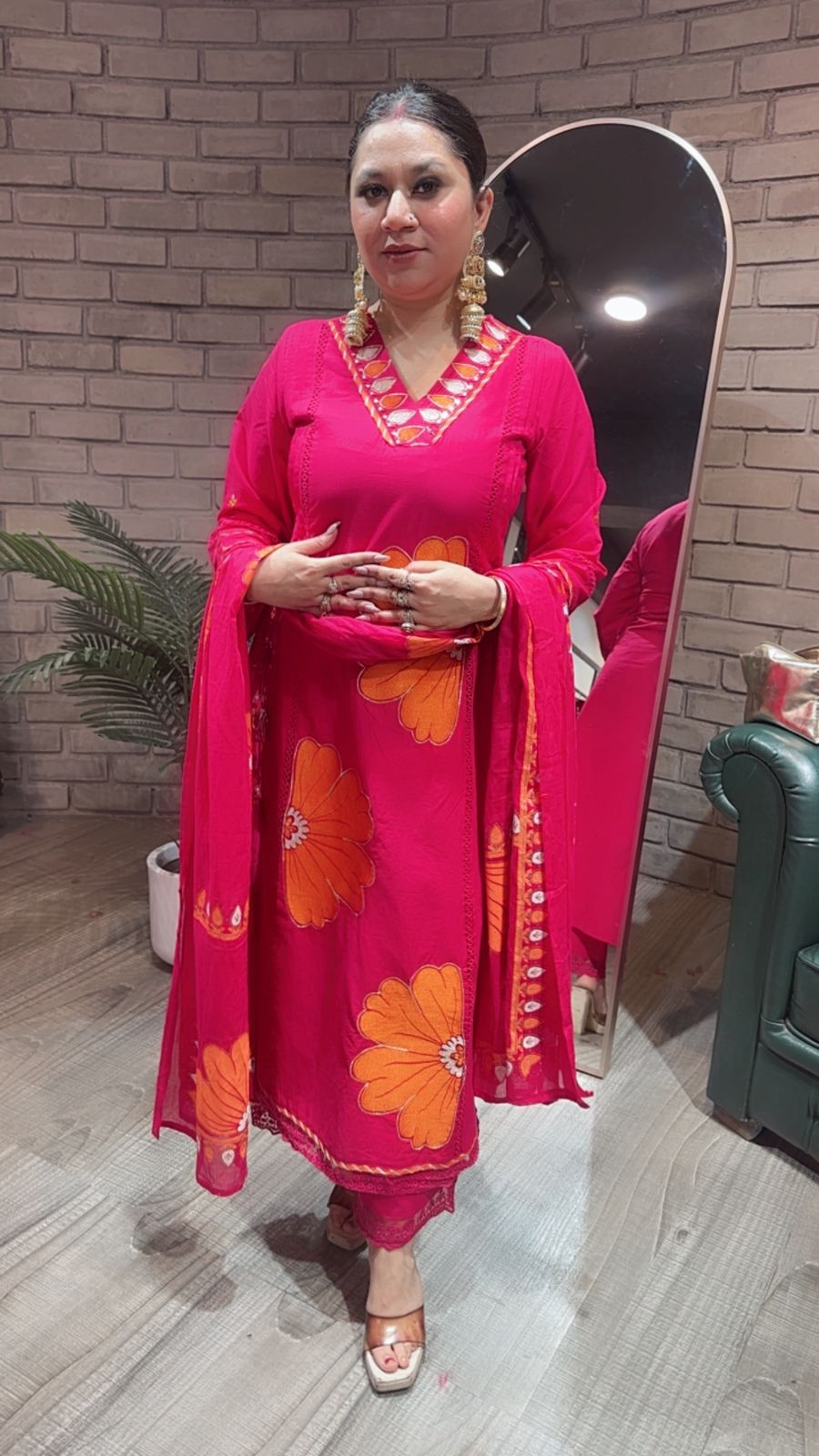Rasgulla Cotton suit