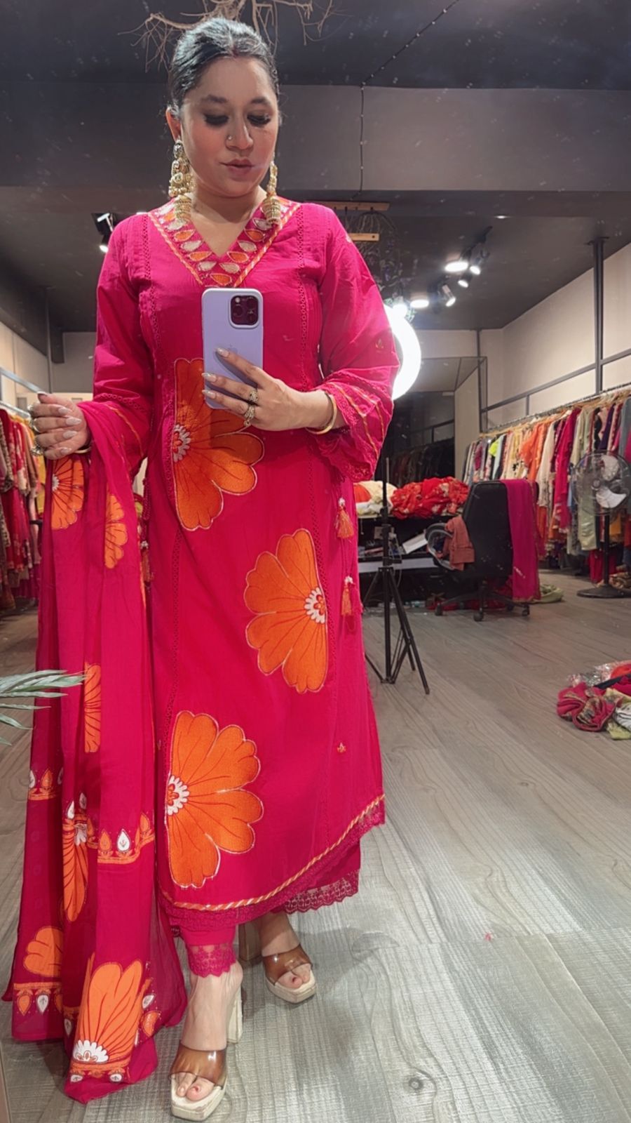 Rasgulla Cotton suit