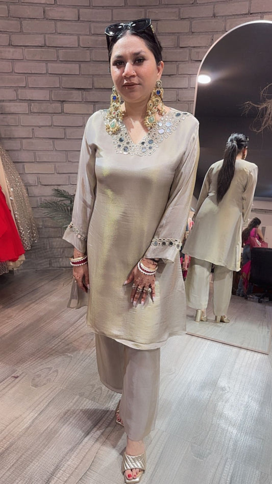 Rocket Grey Bling cordset