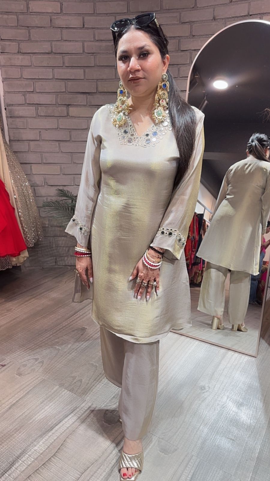 Rocket Grey Bling cordset