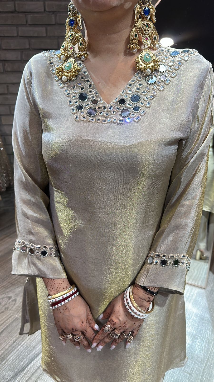 Rocket Grey Bling cordset