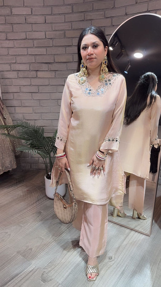 Rocket peach Bling cordset