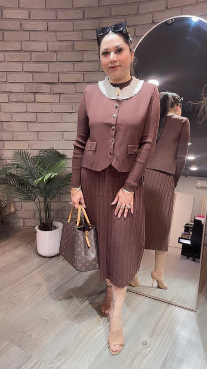 Alex Brown Woolen Dress