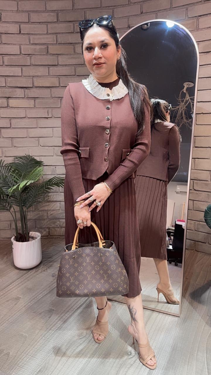 Alex Brown Woolen Dress