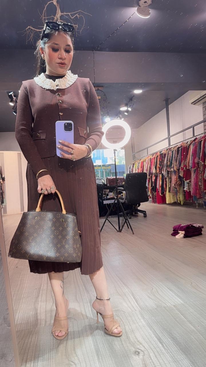 Alex Brown Woolen Dress