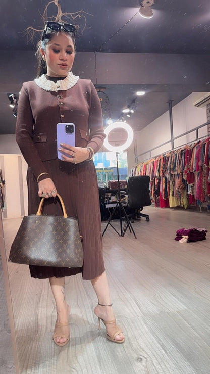 Alex Brown Woolen Dress