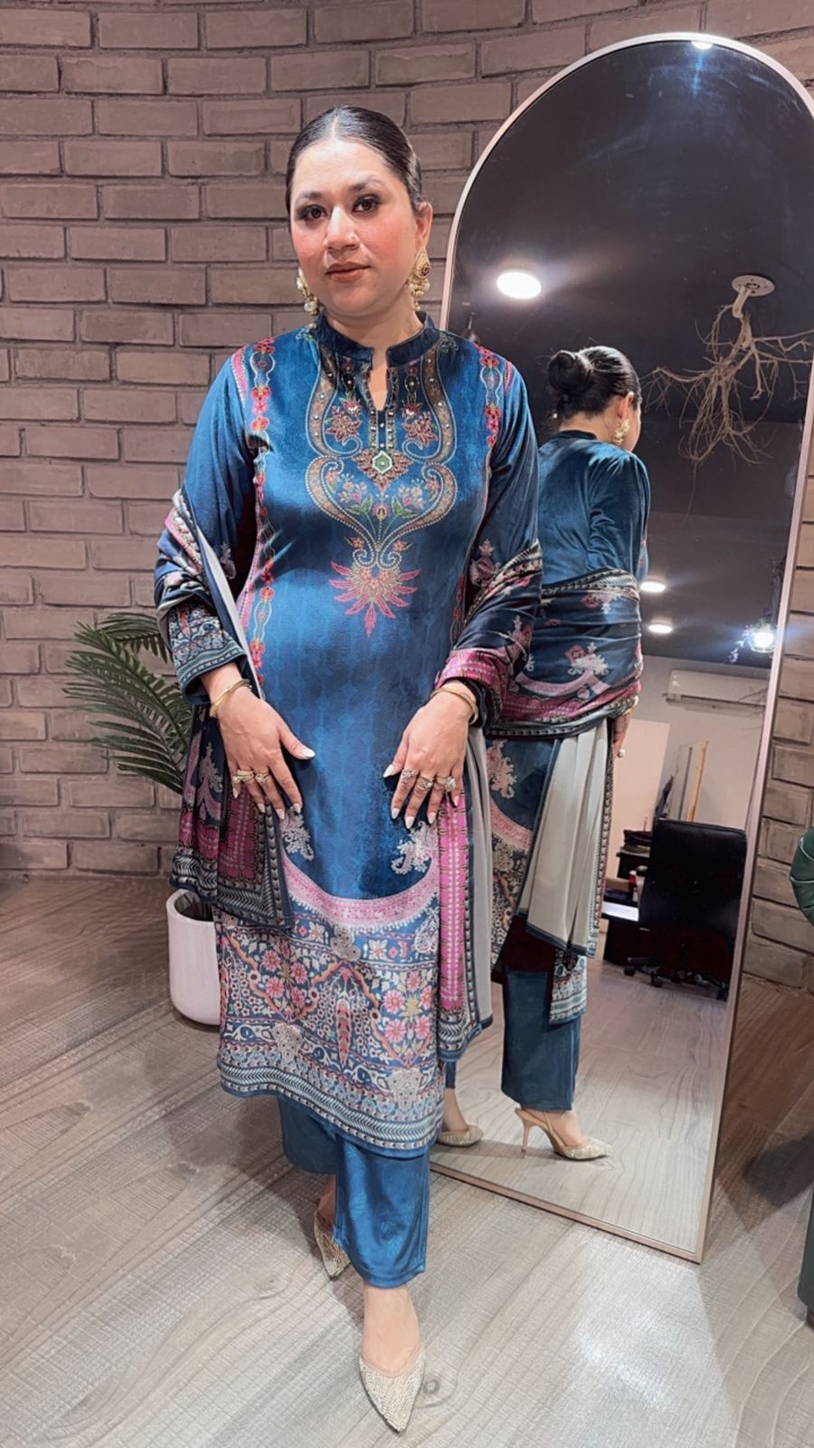 Bisleri Digital Designer velvet suit