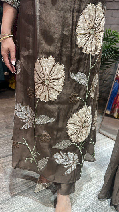 Java A-Line Designer Cotton suit