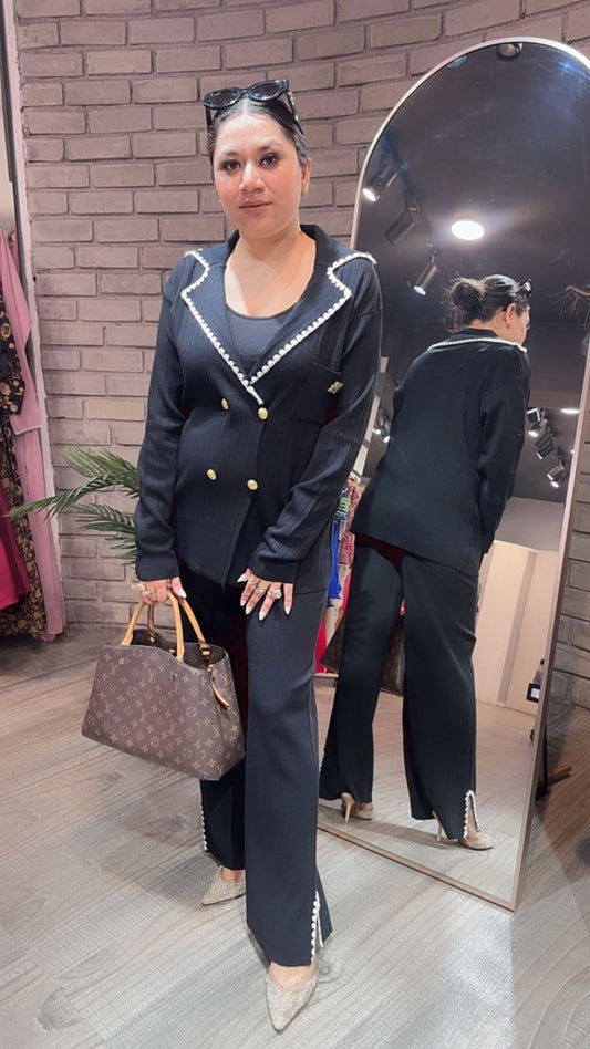 Rolex Black Woolen  Cordset