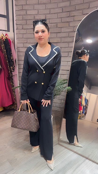 Rolex Black Woolen  Cordset