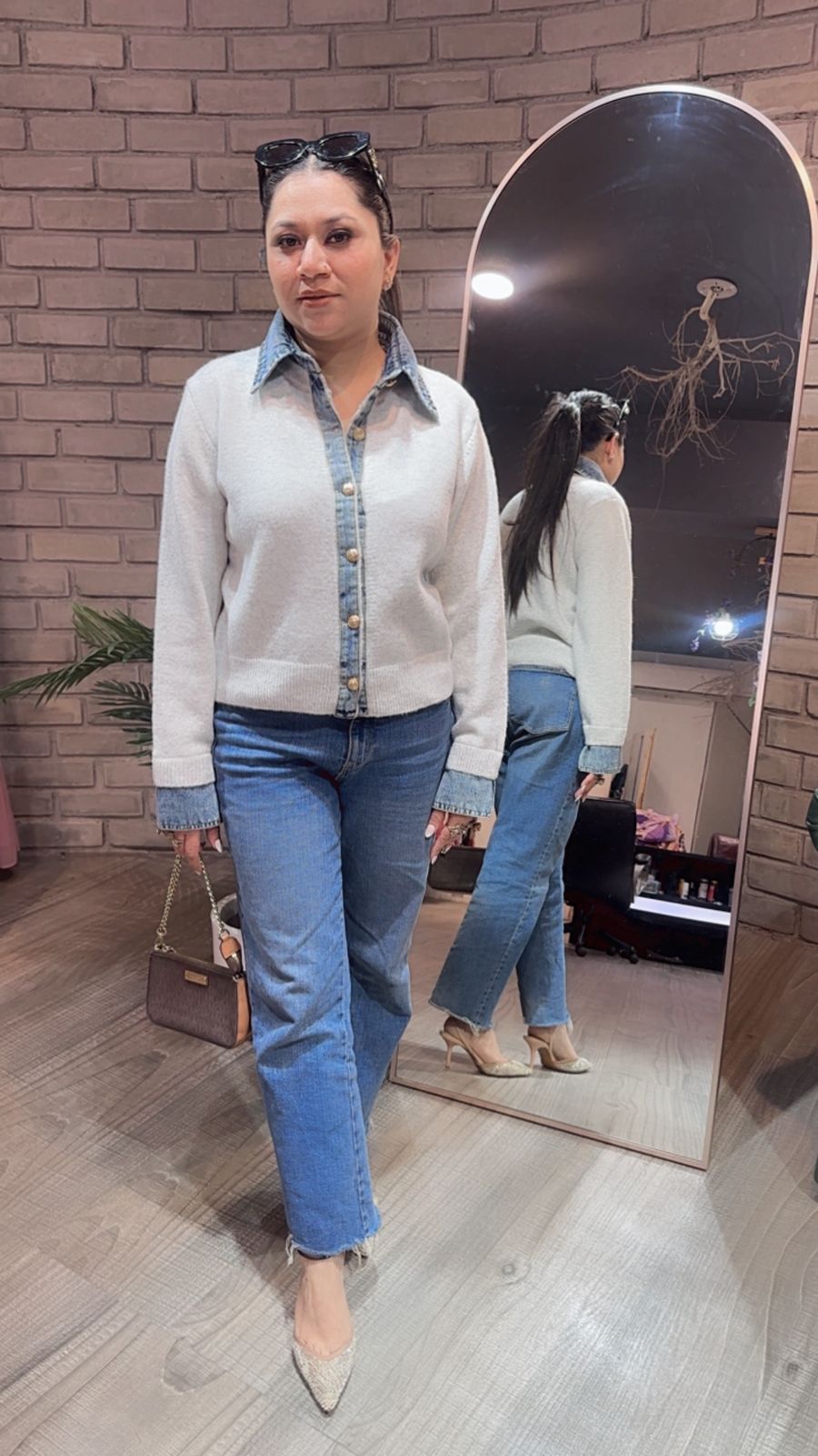 Denim wala Grey Woolen Sweater