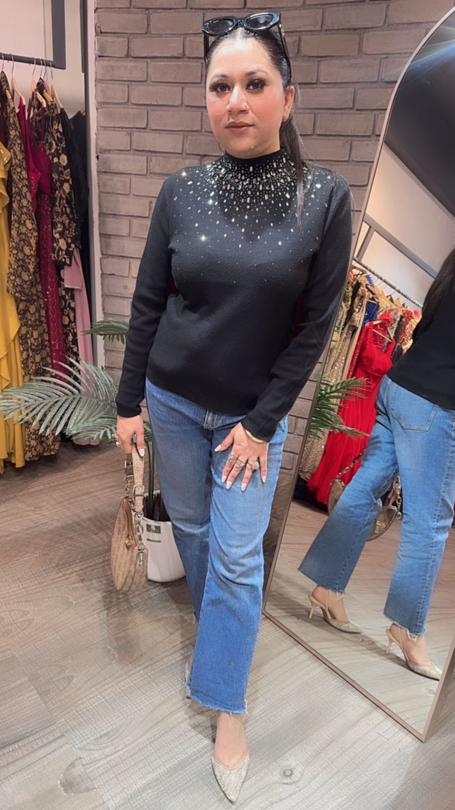 Noah Black Woolen Sweater