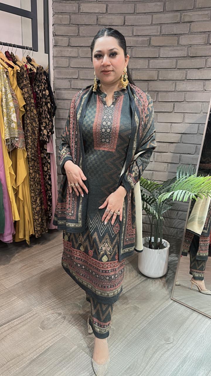 Emma Designer Woolen Suit