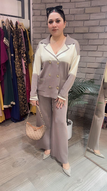 German Mouse offwhite Woolen Cordset