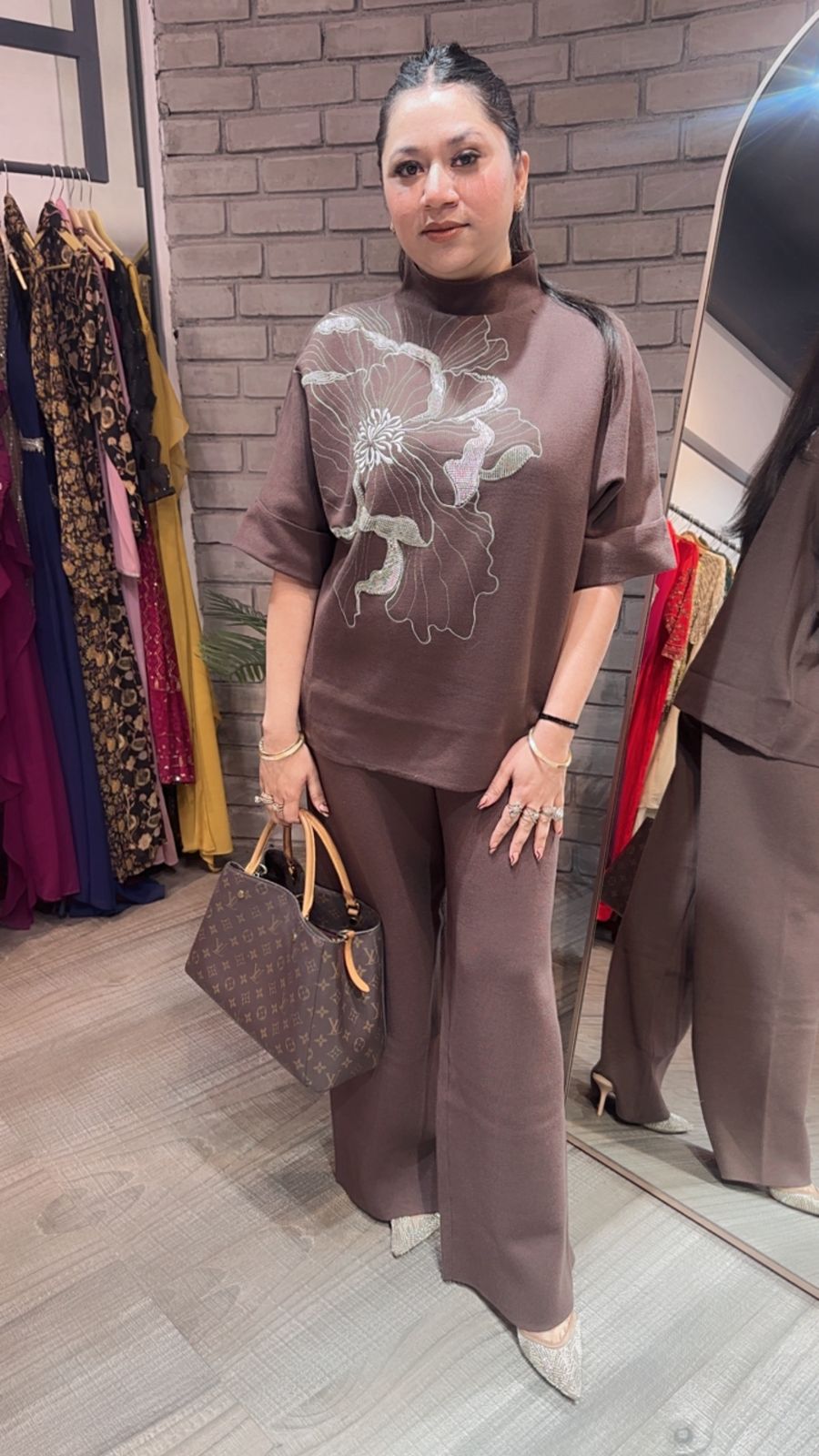 Turkey Brown Woolen Cordset