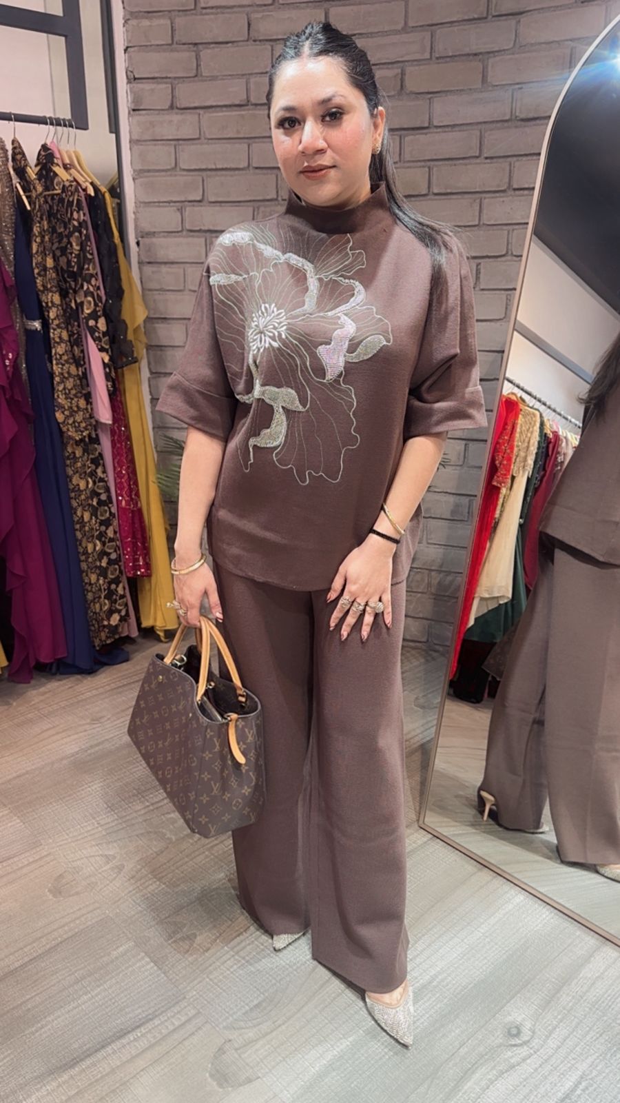 Turkey Brown Woolen Cordset