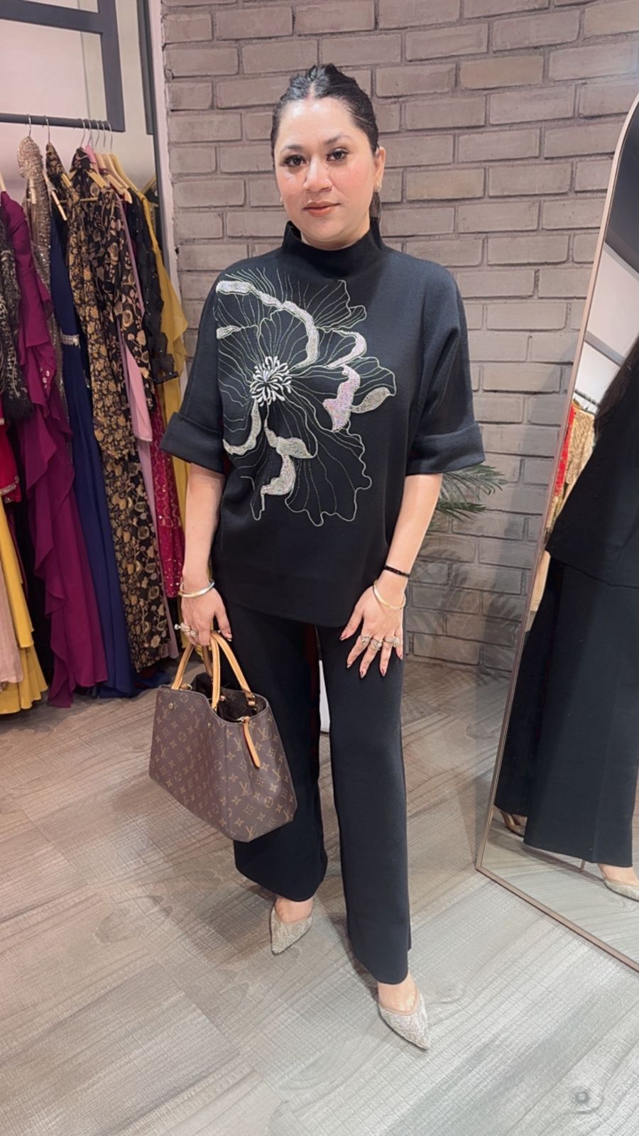 Turkey Black Woolen Cordset