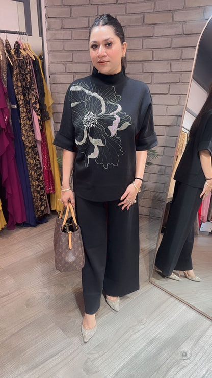 Turkey Black Woolen Cordset