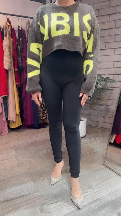 Warm Black Jegging
