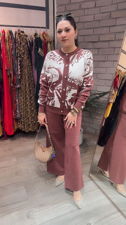 Kangaroo Brown Woolen Cordset