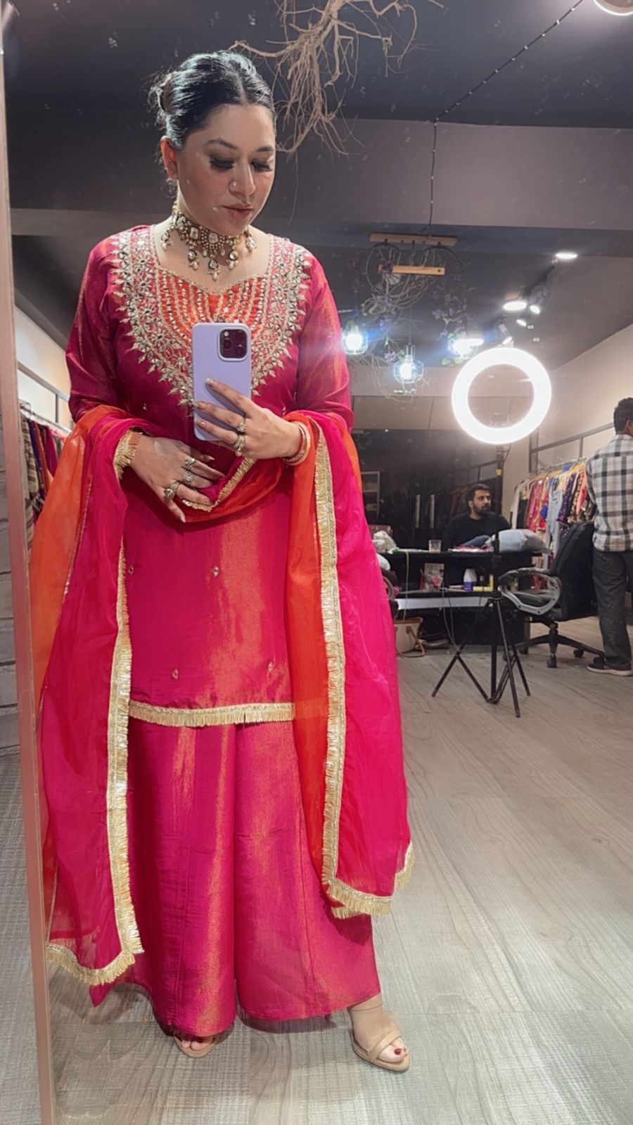 Bajirao Mastani Mirror Designer suit