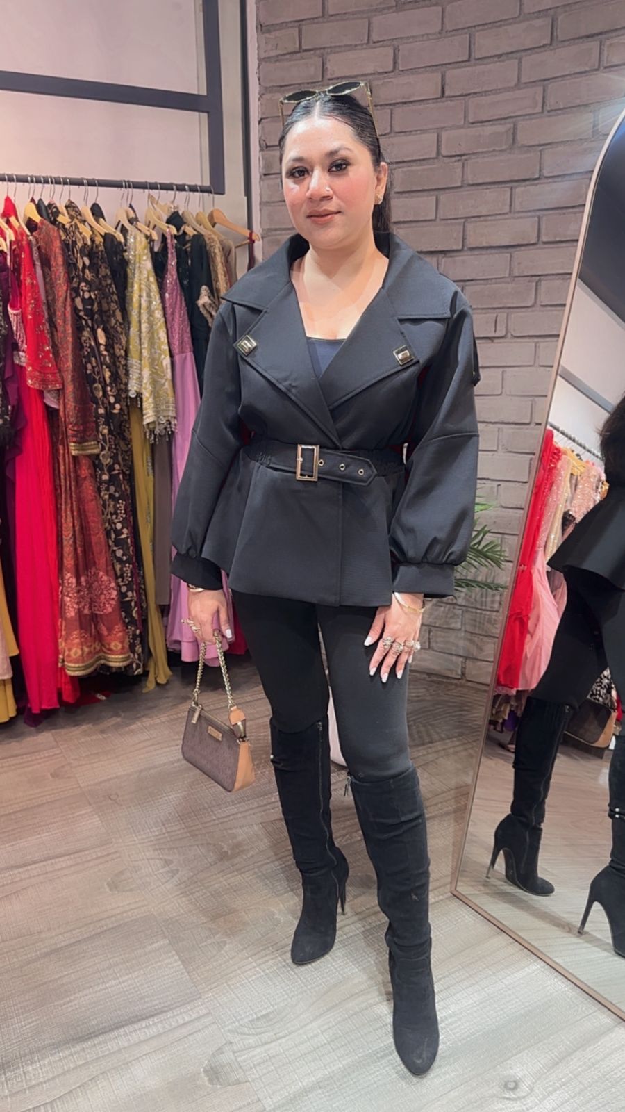 Kiko Black Stylish Jacket