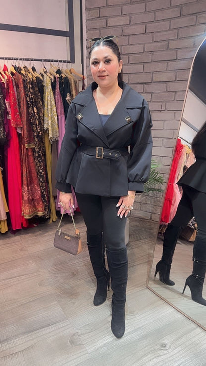 Kiko Black Stylish Jacket