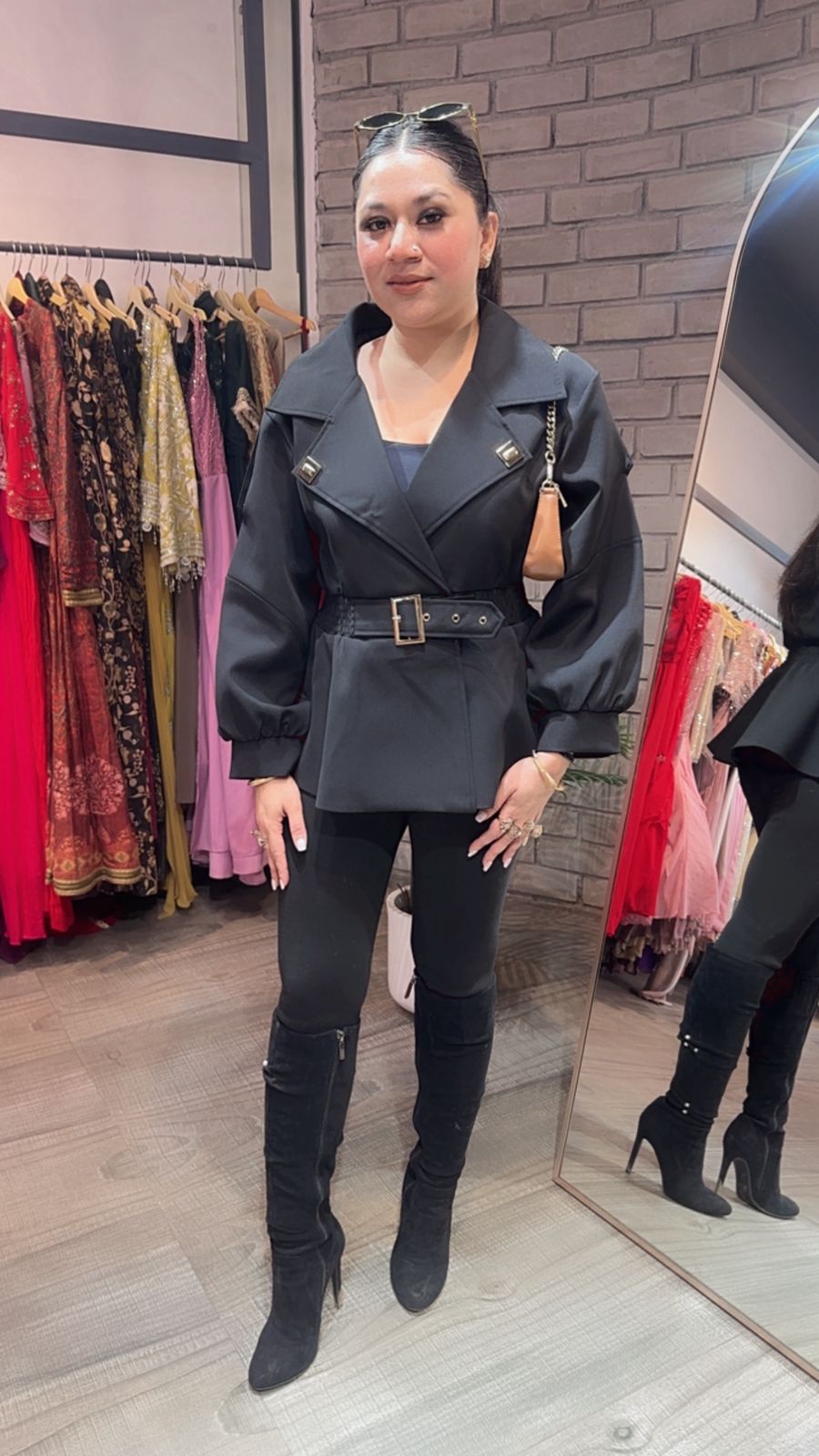 Kiko Black Stylish Jacket