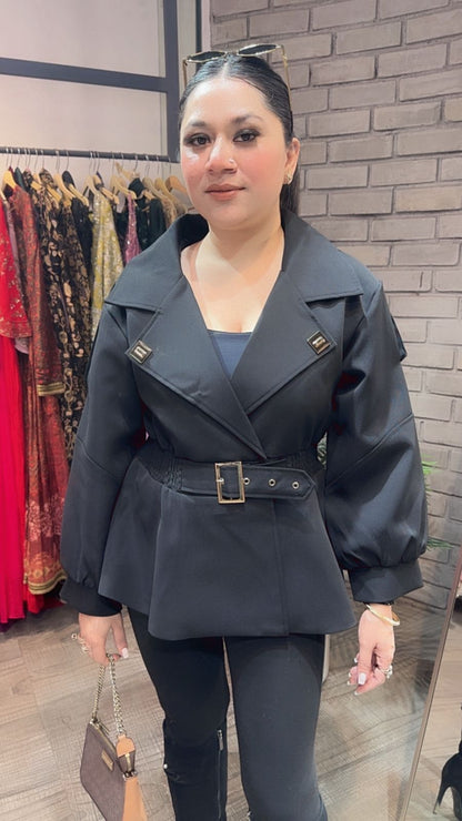 Kiko Black Stylish Jacket