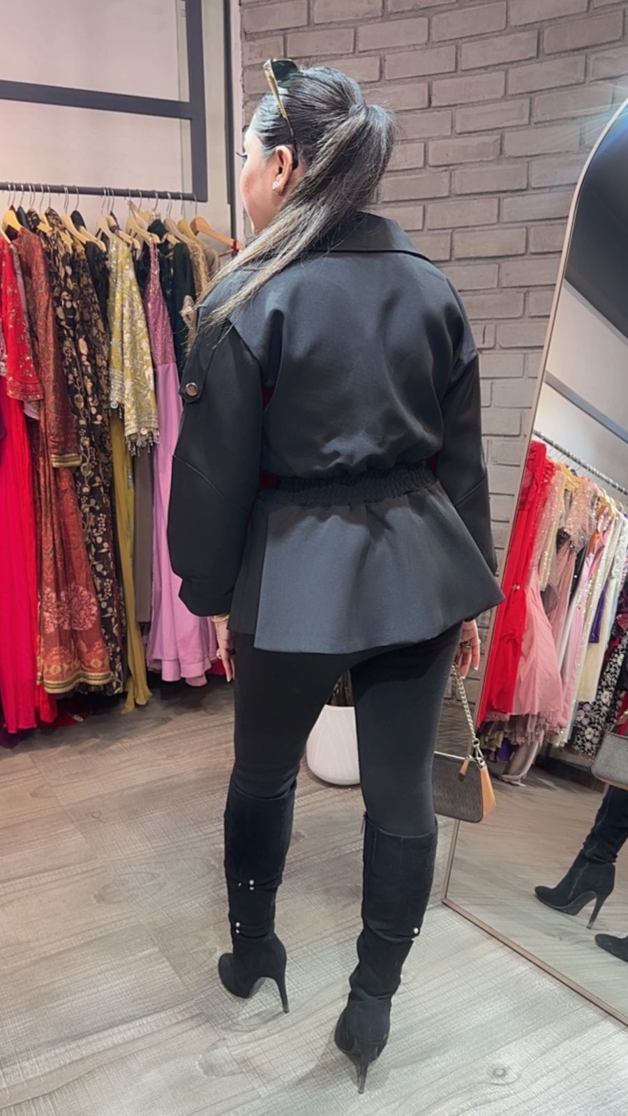 Kiko Black Stylish Jacket