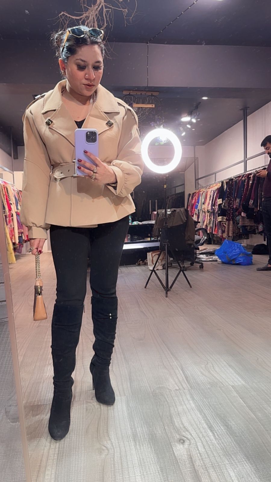 Kiko Sand Stylish Jacket