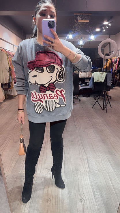 Snoopy Woolen Sweatshirt