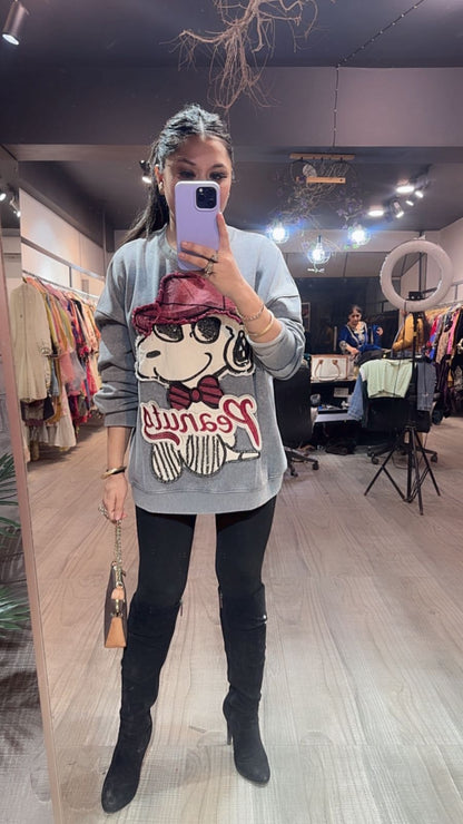 Snoopy Woolen Sweatshirt