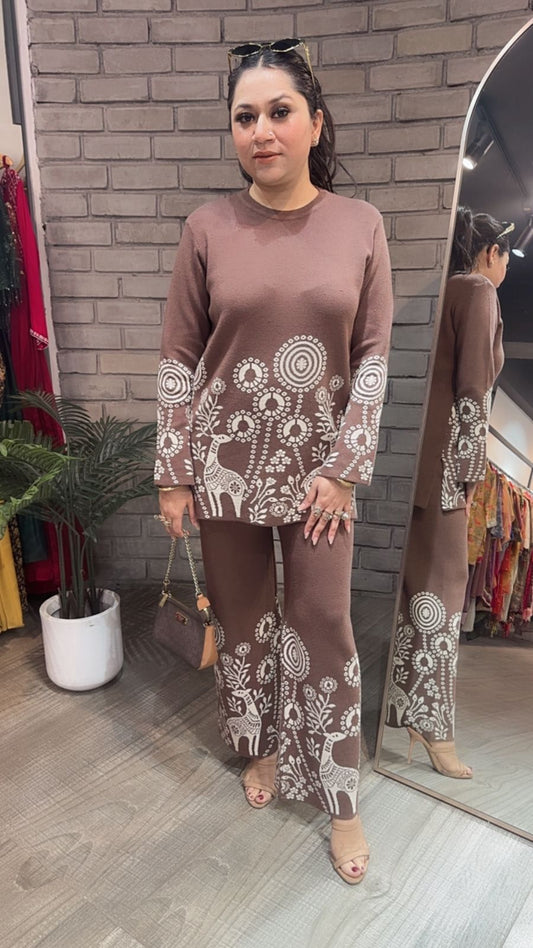 Brownie Woolen Cordset