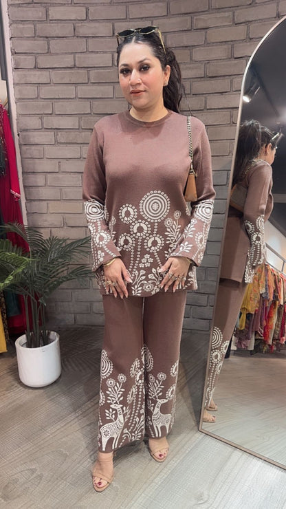 Brownie Woolen Cordset