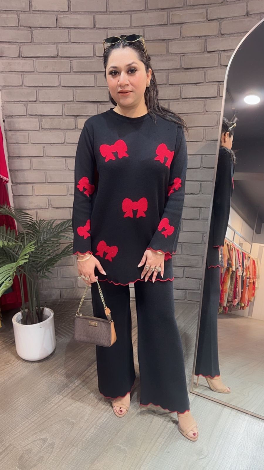 Blackberries Woolen Cordset