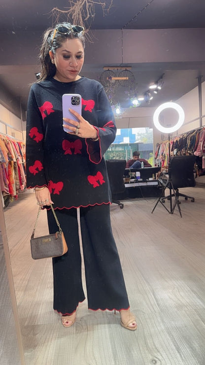 Blackberries Woolen Cordset