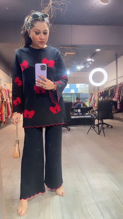 Blackberries Woolen Cordset