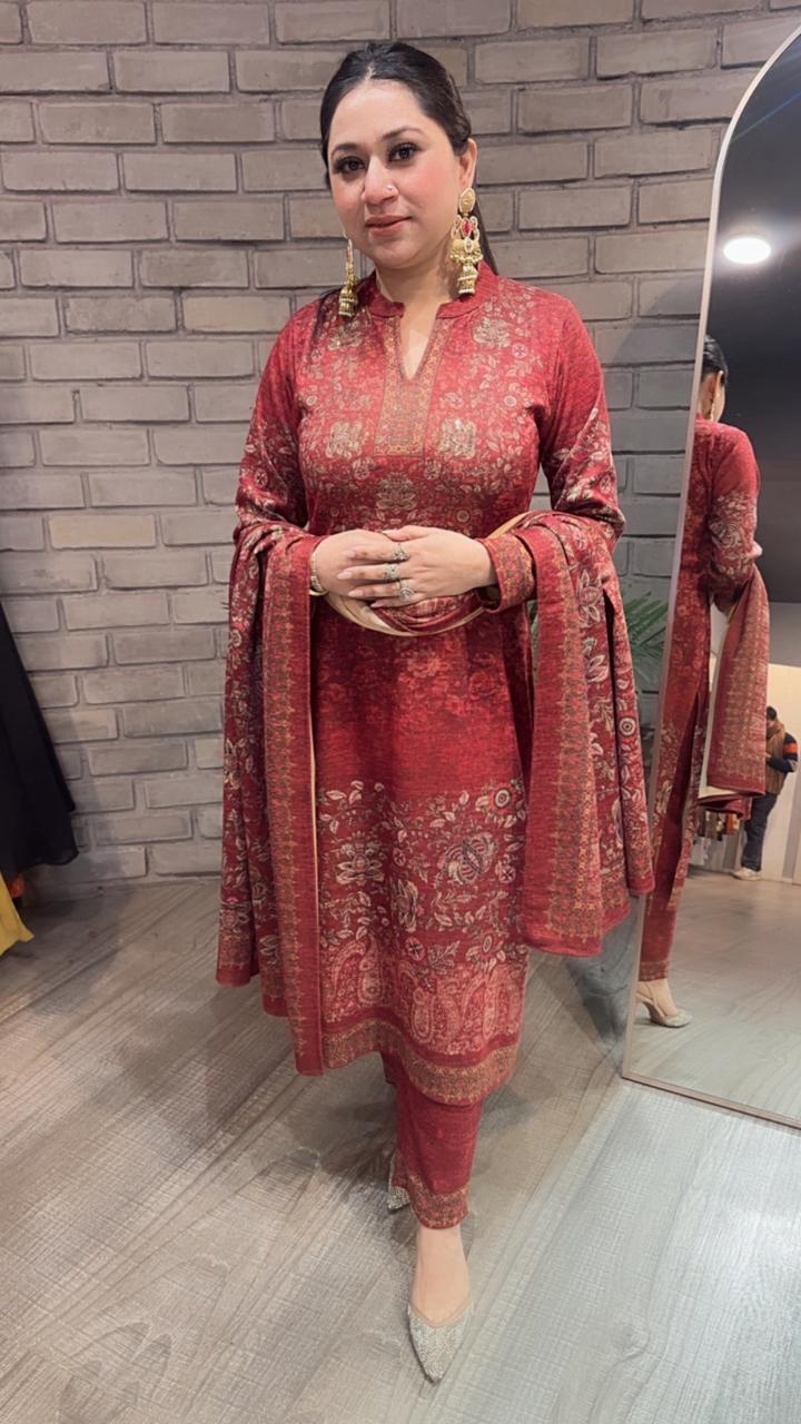 Ridhima Digital Woolen suit