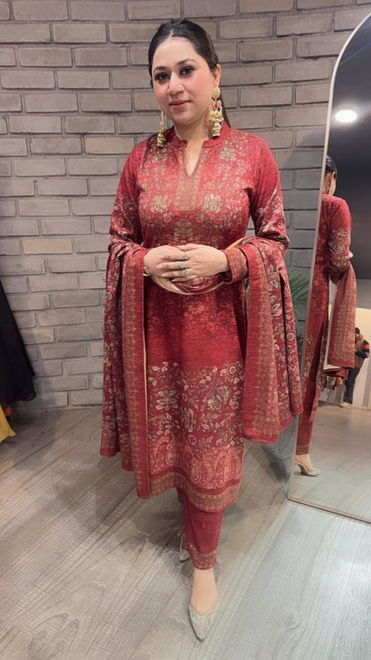 Ridhima Digital Woolen suit