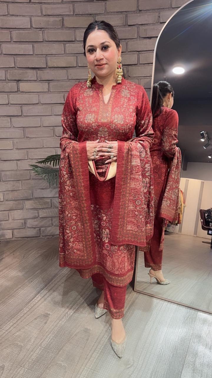 Ridhima Digital Woolen suit