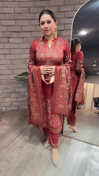 Ridhima Digital Woolen suit