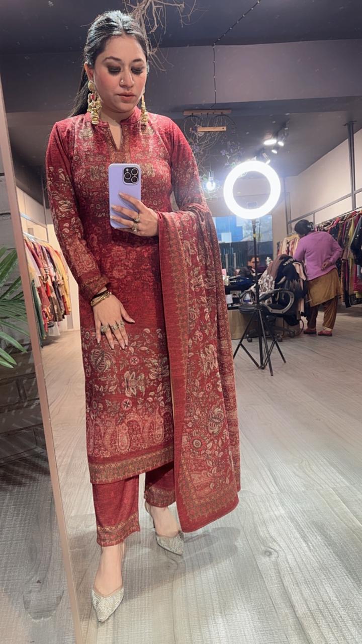 Ridhima Digital Woolen suit